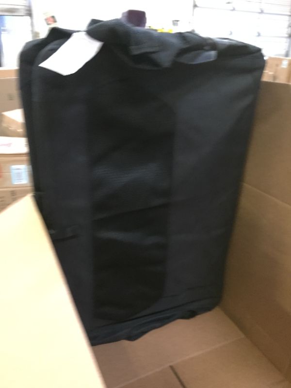 Photo 2 of AmazonBasics Premium Folding Portable Soft Pet Crate - 30‘, BLACK BLACK 30"