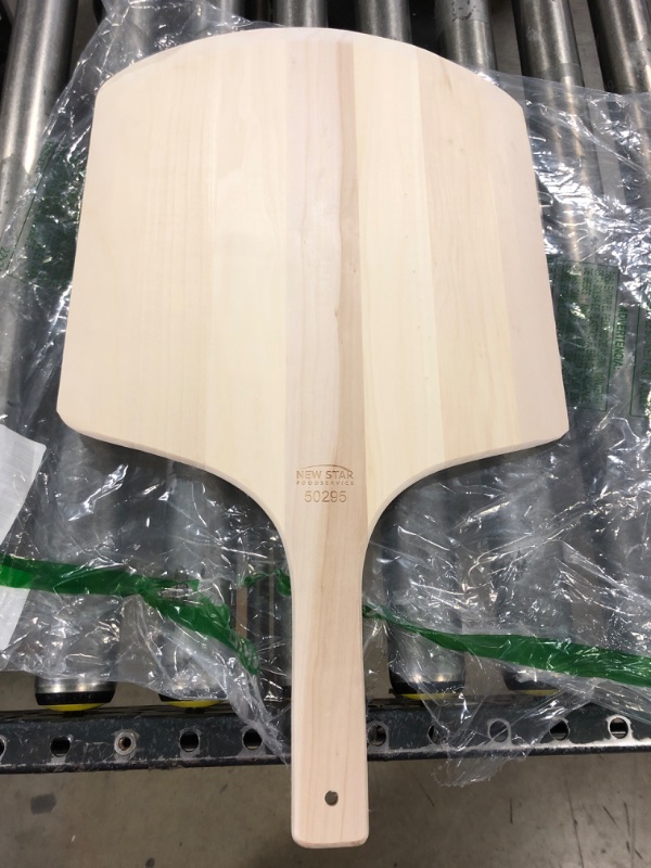 Photo 1 of  Foodservice 50295 Restaurant-Grade Wooden Pizza Peel