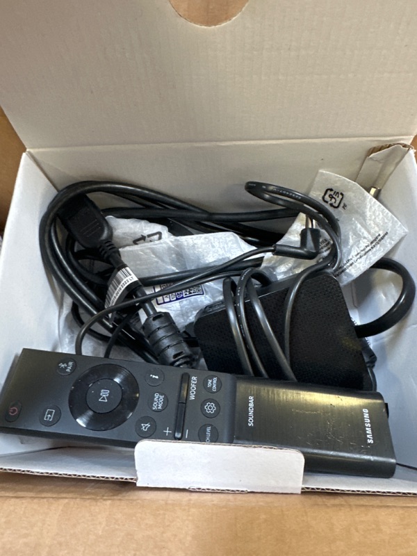 Photo 1 of SAMSUNG HW-S50B/ZA 3.0ch All-in-One Soundbar w/Dolby 5.1, DTS Virtual:X, Q Symphony, Built in Center Speaker, Adaptive Sound Lite, Bluetooth Multi Connection, 2022 Black HW-S50B Soundbar