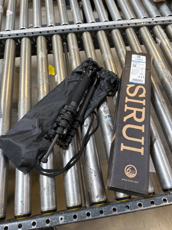 Photo 1 of SIRUI Carbon Fiber Travel 5C Tripod 54.3 inches Lightweight Portable Camera Tripod with Ball Head and Arca Swiss Plate Load Capacity Up to 4kg Carbon Fiber 5C