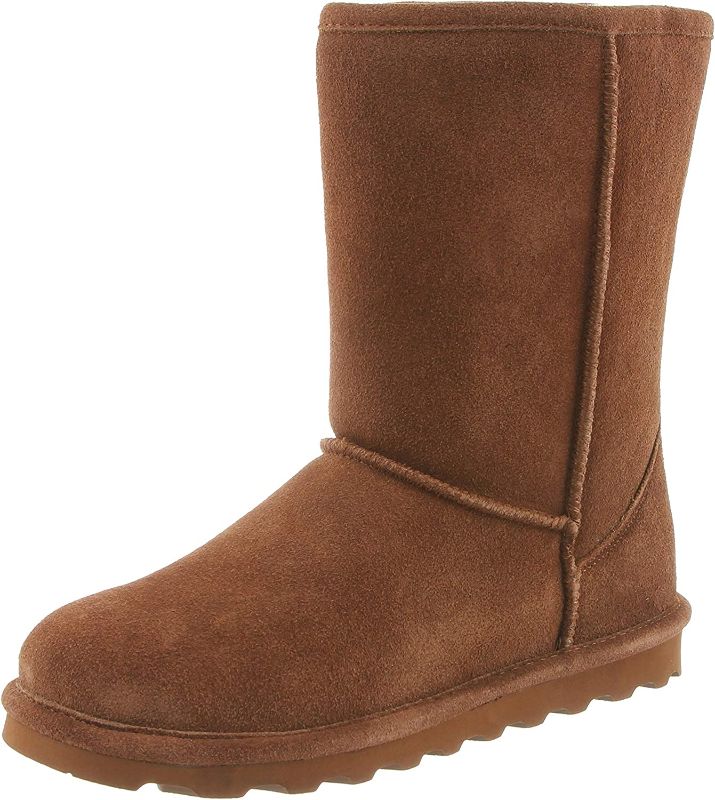 Photo 1 of BEARPAW Women's Elle Short Wide Multiple Colors | Women's Boot Classic Suede | Women's Slip On Boot | Comfortable Winter Boot
