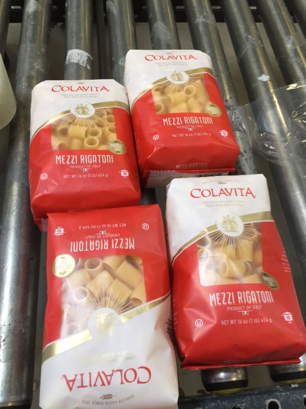 Photo 2 of 4 pack  Colavita Mezzi Rigatoni Pasta - 1 lb
best by 04/2025