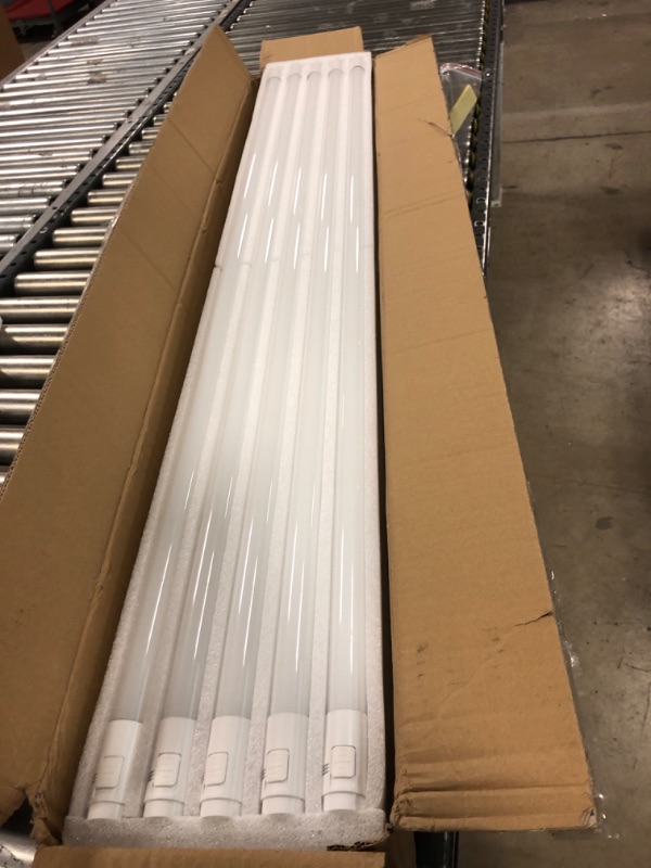 Photo 3 of 20 Pack 3CCT 4FT LED T8 Hybrid Type A+B Light Tube, 18W, 4000K/5000K/6500K Selectable, Plug & Play or Ballast Bypass, Single or Double End Powered, 2300lm, Frosted Cover, T8 T10 T12, 120-277V, UL, FCC