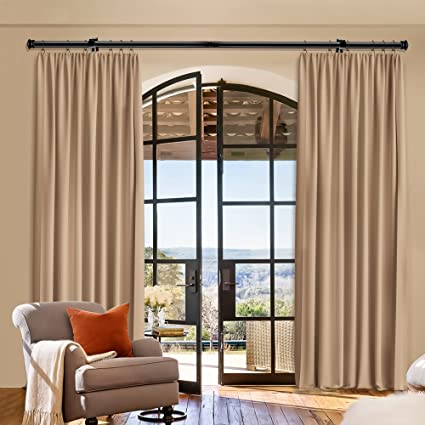 Photo 1 of  Decorative Window Curtain Rods Black 
