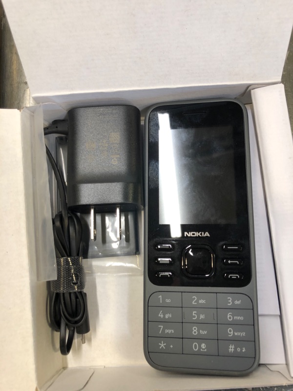 Photo 1 of Nokia 6300 4G | Unlocked | Dual SIM | WiFi Hotspot | Social Apps | Google Maps and Assistant | Light Charcoal
