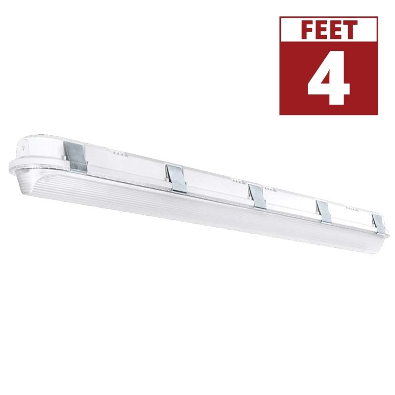 Photo 1 of 4ft LED Vapor Tight Fixture Strips - 50 Watts - 6,870 Lumens - 5000K 