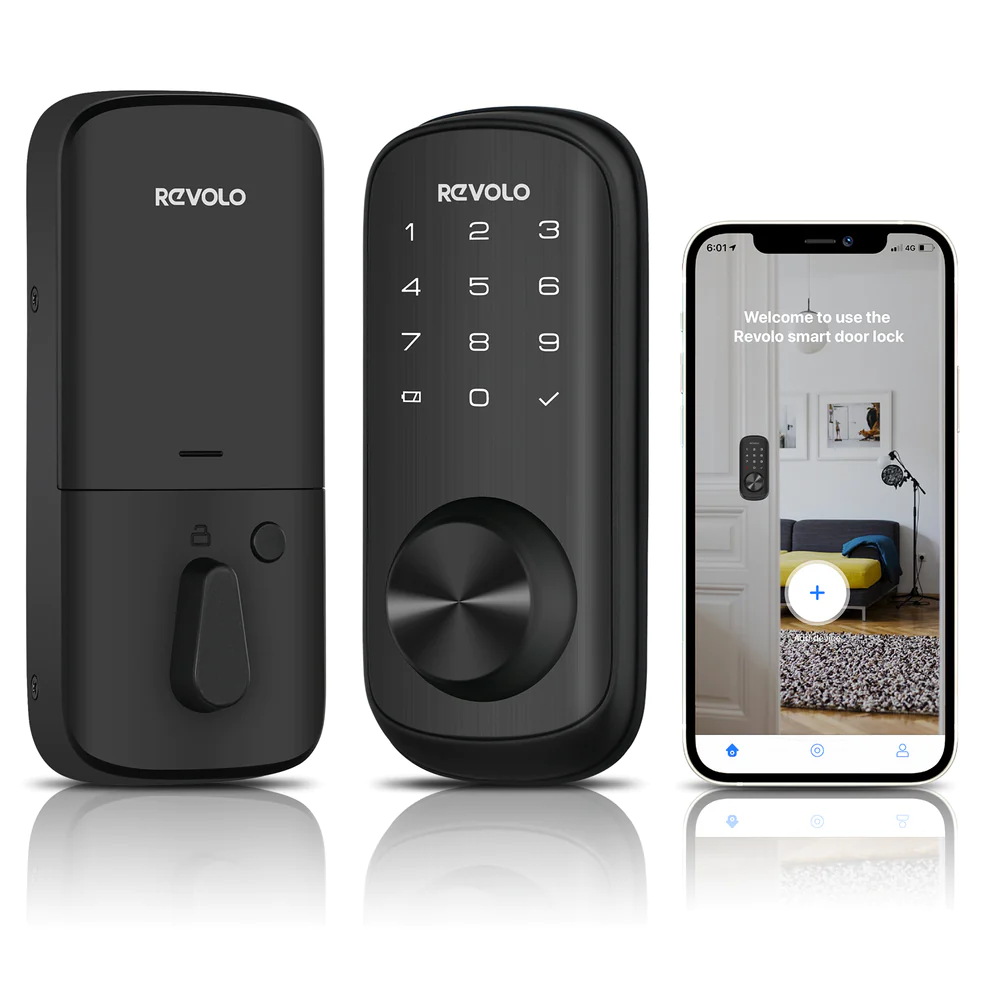 Photo 1 of REVOLO WFP01 Smart Door Lock, 5-in-1 WiFi Keyless Entry Door Lock Deadbolt
