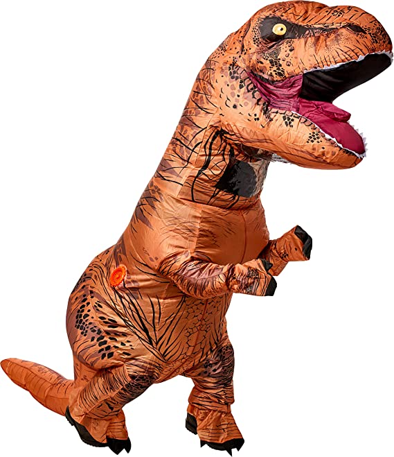 Photo 1 of Adult Original Inflatable Dinosaur Costume, T-Rex, Standard