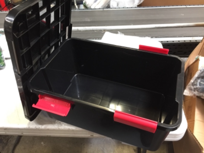 Photo 1 of 7" X 17" X 11" STORAGE CONTAINER WITH LID