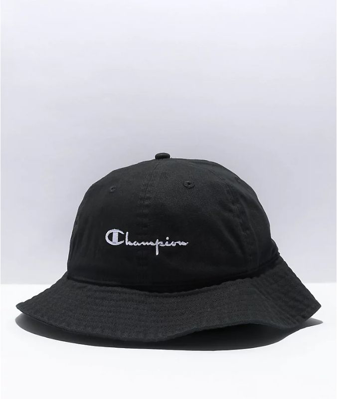 Photo 1 of Champion Black Dome Bucket Hat