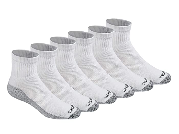 Photo 1 of Dickies Dri-tech Moisture Control Quarter Socks Multipack (White