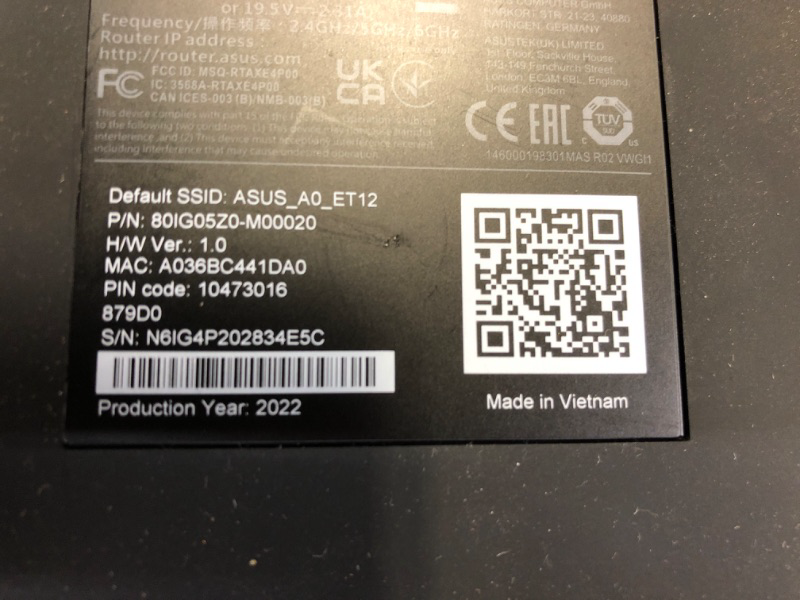 Photo 5 of ASUS ZenWiFi Pro AXE11000 Tri-Band WiFi 6E Mesh System (ET12 2PK) - Whole Home Coverage up to 6000 Sq.Ft & 6+ Rooms, Dual 2.5G Ports, 6GHz Band, AiMesh, Included Lifetime Internet Security, Easy Setup WiFi 6E | 11000Mbps | 2PKs WiFi System