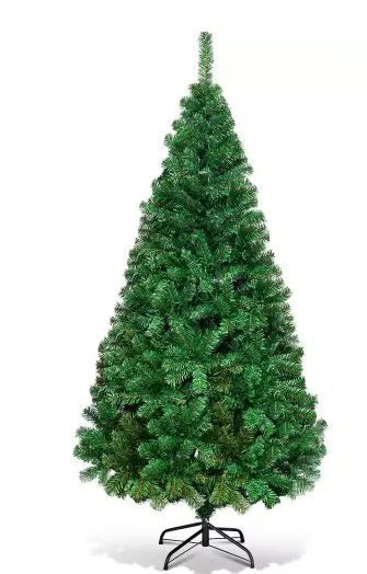 Photo 1 of 5 ft. Green Unlit Artificial Christmas Tree with 350 Tips
