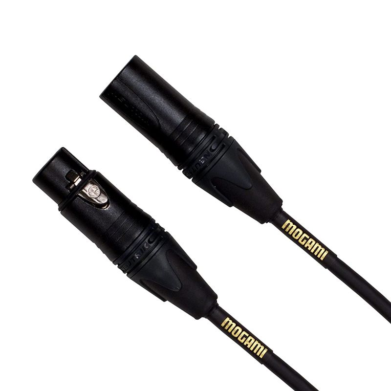 Photo 1 of Mogami Gold STUDIO-25 XLR Microphone Cable, XLR-Female to XLR-Male, 3-Pin, Gold Contacts, Straight Connectors, 25 Foot