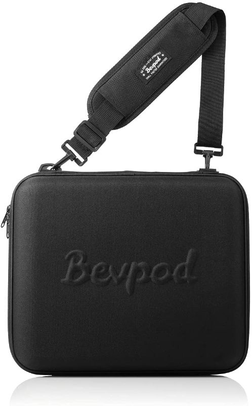 Photo 1 of BevPod Ultra Slim Cooler - Leak-Proof 3 x 10.5 Mini Cooler Small for 10 Beer Cans – Portable Iceless Cooler for Picnics, Hiking, Camping, Beach, Travel, Park - Shoulder Strap & Ice Sheet Included