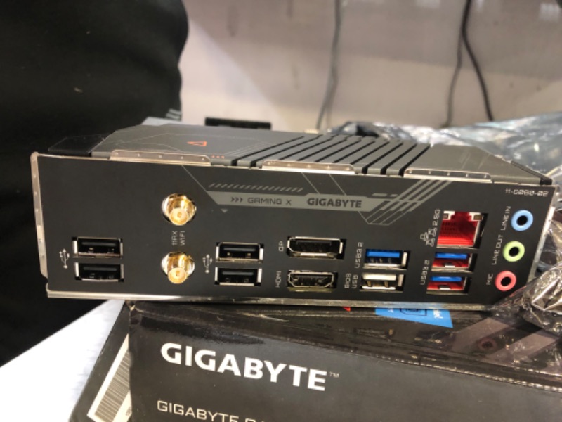 Photo 5 of GIGABYTE B660M GAMING X AX DDR4 (B660/ Intel/ LGA 1700/ M-ATX/ DDR4/ Dual M.2/ PCIe 4./ USB 3.2 Gen2 Type-C/ WiFi 6 802.11ax/ 2.5GbE LAN/ Gaming Motherboard) B660 B660M GAMING X AX DDR4