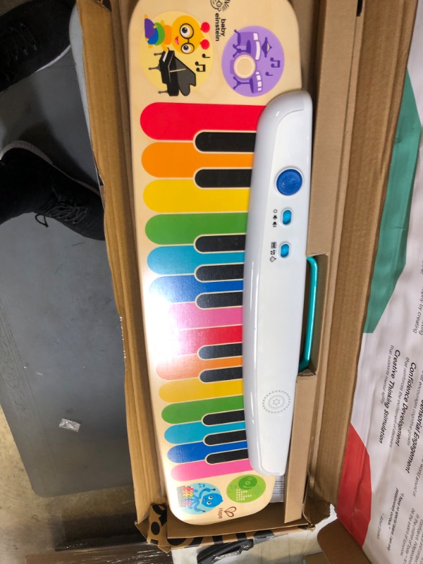 Photo 3 of Baby Einstein Notes & Keys Magic Touch Wooden Electronic Keyboard Toddler Toy, Ages 12 Months