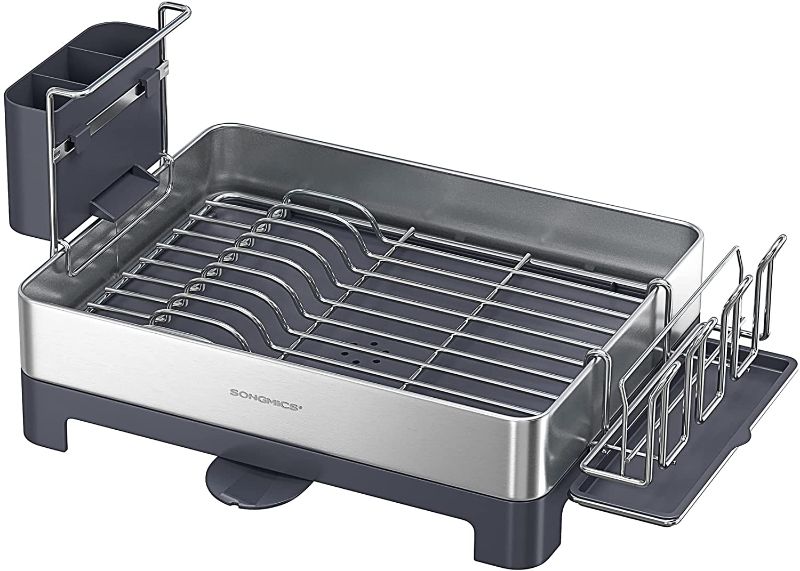 Photo 1 of  Dish Drying Rack, Stainless Steel Dish Racks for Kitchen Counter, Dish drainers 