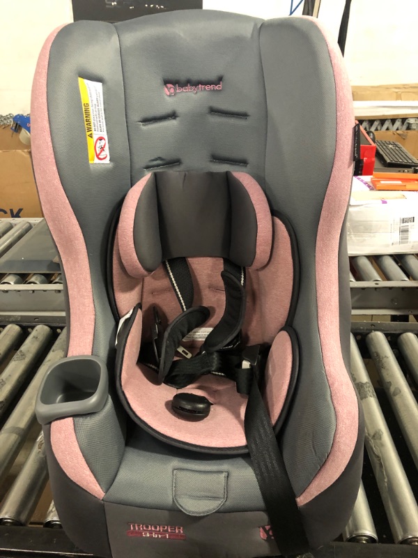 Photo 2 of Baby Trend Trooper 3-in-1 Convertible Car Seat, Cassis Pink