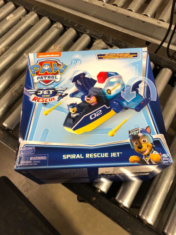 Photo 2 of Paw Patrol Jet to The Rescue Deluxe Transforming Spiral Rescue Jet with Lights and Sounds, Amazon Exclusive