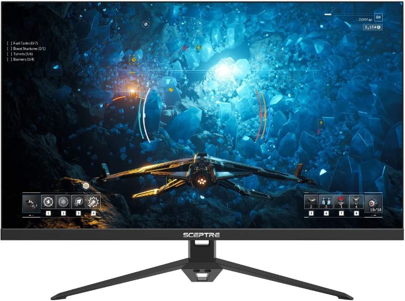 Photo 1 of Sceptre IPS 24” Gaming Monitor 165Hz 144Hz Full HD (1920 x 1080) FreeSync Eye Care FPS RTS DisplayPort HDMI Build-in Speakers, Machine Black 2020 (E248B-FPT168),IPS 24" 165Hz
