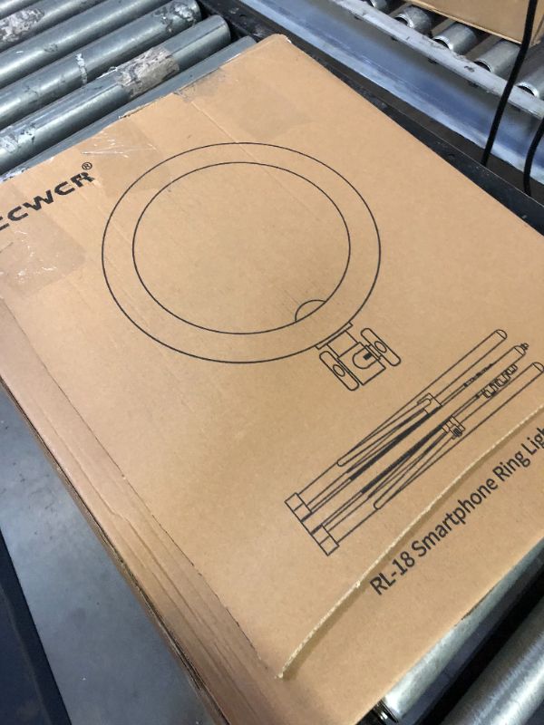 Photo 1 of Neewer Ring Light Kit:18"/48cm Outer 55W 5500K Dimmable LED Ring Light, Light Stand, Carrying Bag for Camera,Smartphone,YouTube,TikTok,Self-Portrait Shooting, Black, Model:10088612