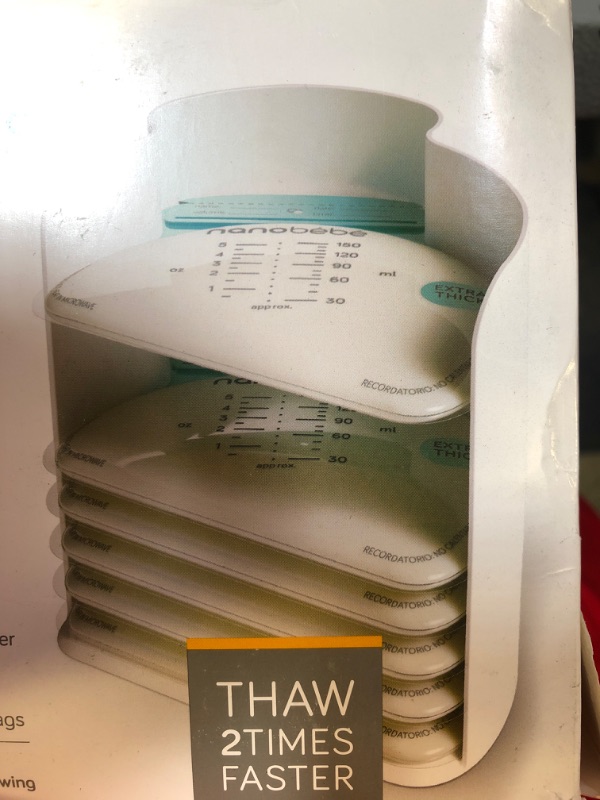 Photo 1 of BREAST MILK STORAGE BAGS AND ORGANIZER 