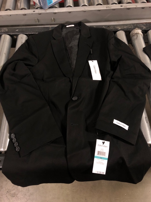 Photo 2 of Calvin Klein Big Boys' 2-Piece Formal Suit Set, Black, 16