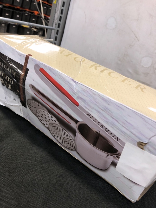 Photo 1 of Bellemain Potato Ricer with 3 Interchangeable Discs | Mash Potato Masher Stainless Steel, Sweet Potato Masher Kitchen Tool | Spaetzle Maker Press, Murukku Maker, Khuon Banh Lot, Spaetzle Noodle Maker