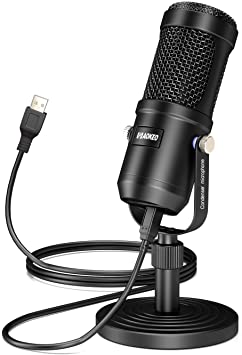 Photo 1 of Aokeo USB Microphone, Condenser Podcast Microphone for Computer. Suitable for Recording, Gaming, Desktop, Windows, Mac, YouTube, Streaming, Discord