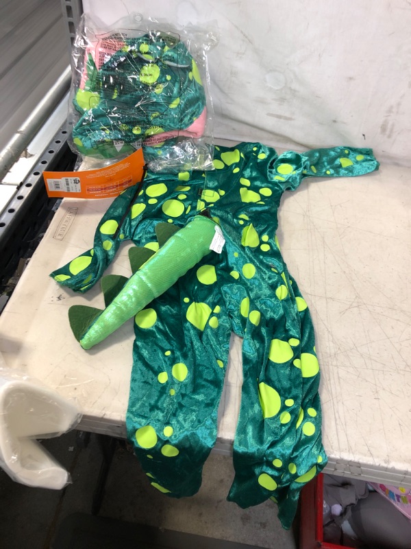 Photo 2 of KIDS GLOW IN THE DARK CROCODILE COSTUMES SIZE 2-3T 