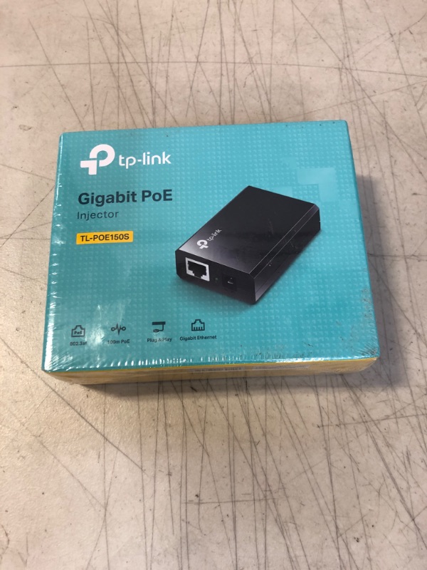 Photo 2 of TP-LINK TL-POE150S POE SPLITTER ADAPTER PLASTIC CASE PLUG AND PLAY