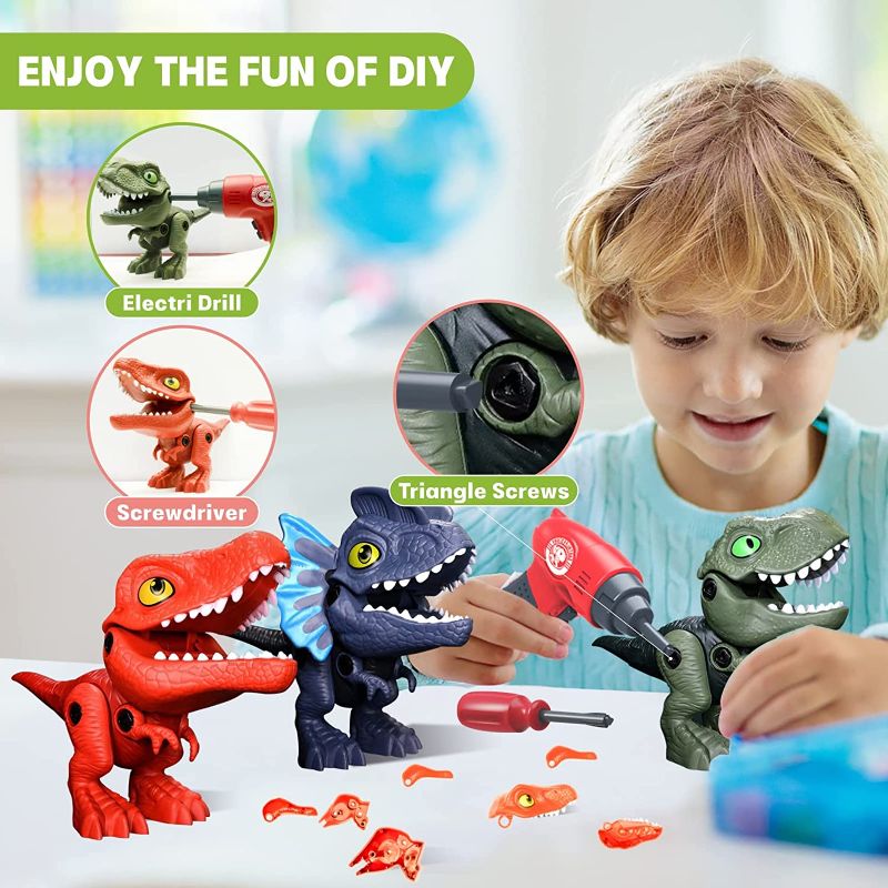 Photo 2 of IMPORX Huge Dinosaur Toys for Kids 3-8 – Take Apart Dinosaur Kids Toys