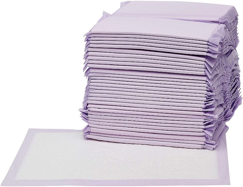 Photo 1 of Amazon Basics Cat Pad Refills for Litter Box, Fresh Scent - Pack of 40