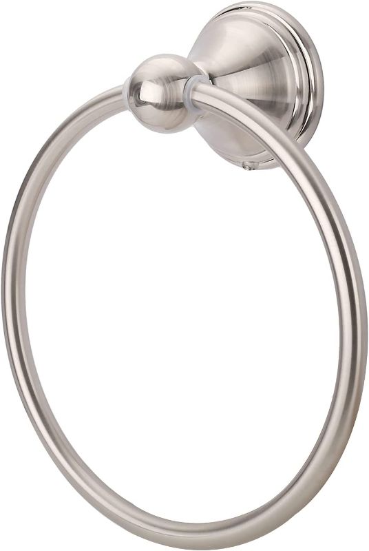 Photo 1 of  Towel Ring Brushed Nickel Bathroom Accessories Zinc Alloy Towel Ring for Bathroom Wall Mounted