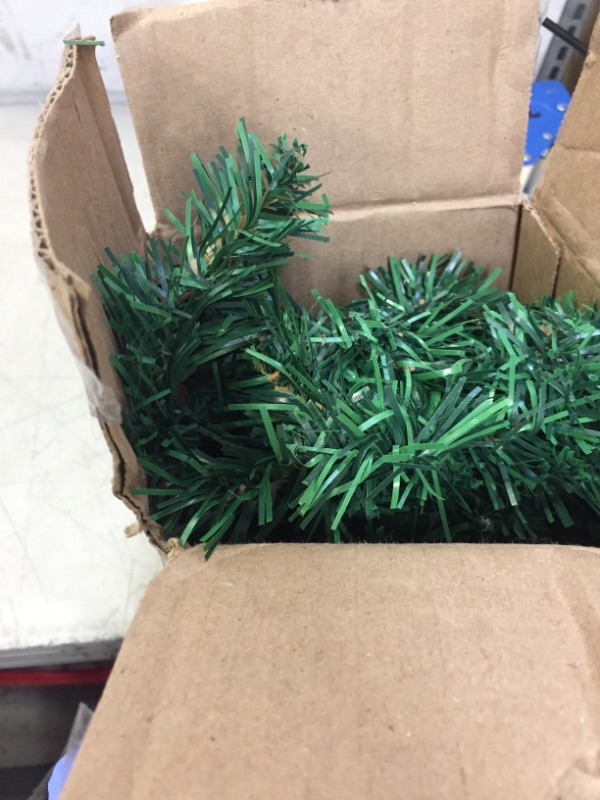 Photo 1 of  4 FT Premium Artificial Christmas Tree 400 Tips Full Tree Easy to Assemble with Christmas Tree Stand (4ft)