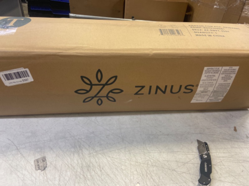 Photo 2 of ZINUS 3 Inch Swirl Gel Cooling Memory Foam Mattress Topper / Cooling, Airflow Design / CertiPUR-US Certified, Twin Twin 3 Inch ( actual item does not have grooves, see live photos)