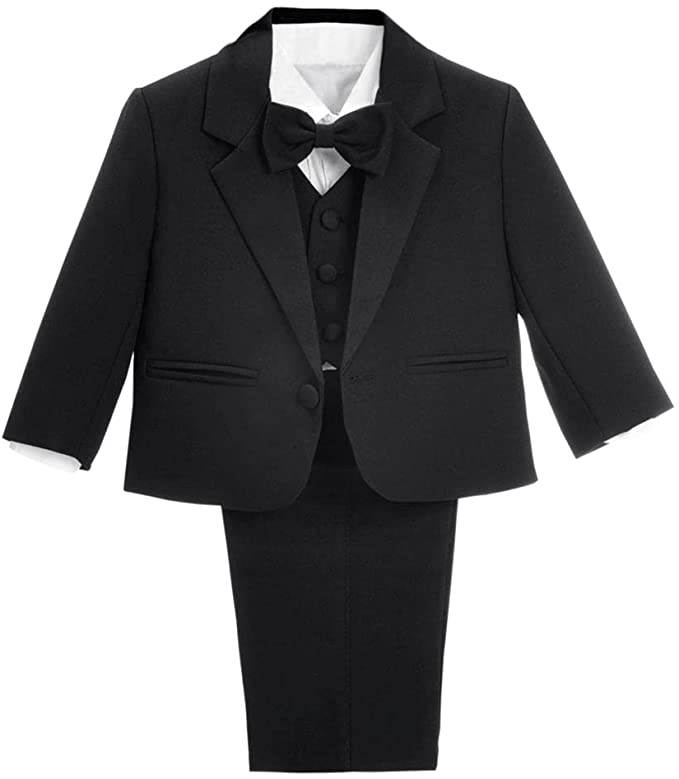 Photo 1 of CHURCHILL 3T TODDLER TUXEDO 4 PIECE( BLAZER, BUTTON UP, VEST, PANTS) DOESN'T INCLUDE BOWTIE