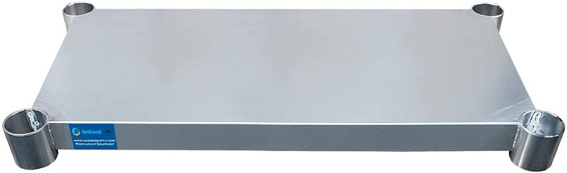 Photo 1 of Additional Undershelf for AmGood Work Table | Adjustable Galvanized Steel Undershelf