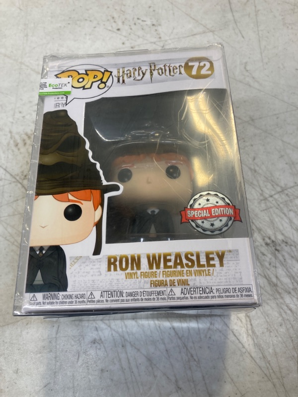 Photo 2 of Funko Pop Harry Potter Ron with Sorting Hat
