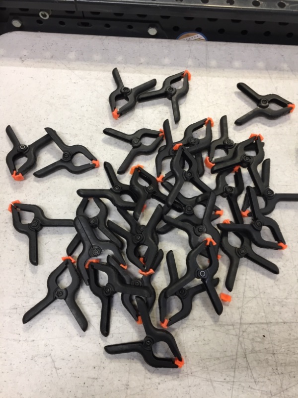 Photo 1 of 3" Plastic Spring Clamp 30 COUNT 