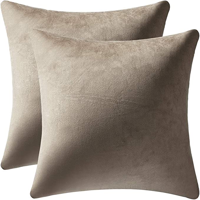Photo 1 of 17.5 X17.5 INCH TWO COUNT THROW PILLOW CASE 
