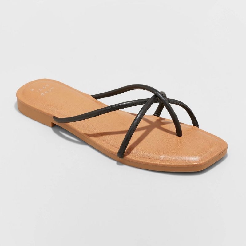 Photo 1 of 6.5-----Women's Alessandra Strappy Toe Loop Sandals - a New Day™