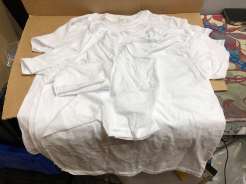 Photo 2 of 4--HANES T SHIRTS SIZE M -10-12 