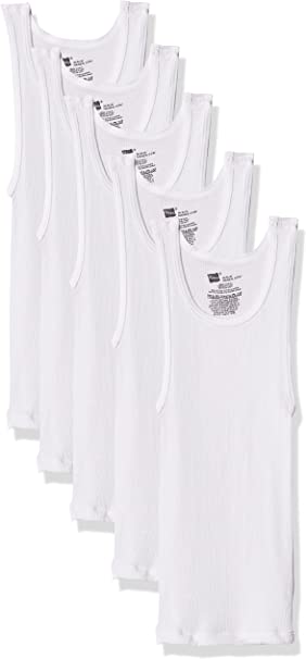 Photo 1 of 6 PIECES------ Hanes Tank Undershirt, EcoSmart Cotton Shirt, Multiple Packs Available