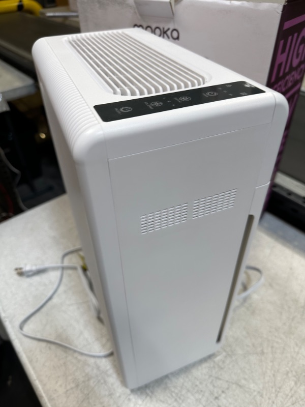 Photo 1 of Air Purifiers for Home Large Room up to 1500ft², H13 HEPA Air Filter for Pets Hair Dander Smoke Pollen Dust, Ozone Free, Portable Air Purifiers for Bedroom Office Living Room, E-300L, White