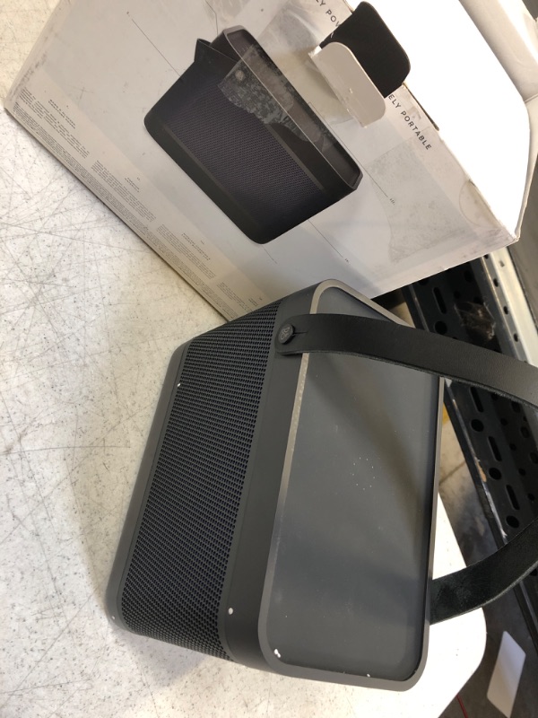 Photo 1 of Bang & Olufsen Beolit 20 Powerful Portable Wireless Bluetooth Speaker, Anthracite Anthracite Speaker