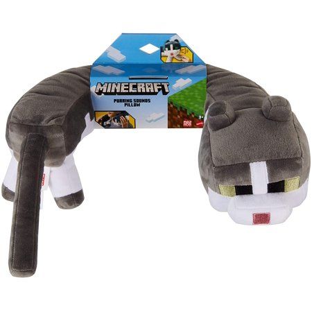 Photo 1 of Mattel Minecraft Shoulder Cat Feature Plush