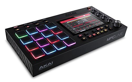 Photo 1 of Akai Professional Mpc Live Controller....| Ultra-Portable Fully Standalone MPC With 7-Inch Multi-Touch Display, 16GB On-Board Storage, Rechargeable Battery, Full Control Arsenal and 10GB Sound Library Included