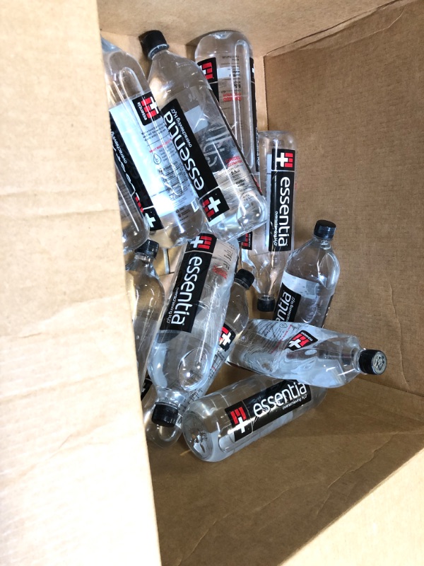 Photo 1 of 12 BOTTLES OF ESSENTIA BOTTLED WATER H20